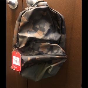 NWT North Face Camo Book Bag